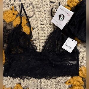 Intimately Black Lace Bralette